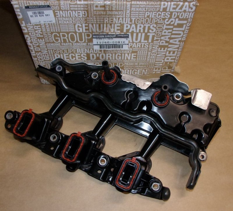 Collecteur d'admission Renault Trafic II 2.0DCI, 8200836881, 