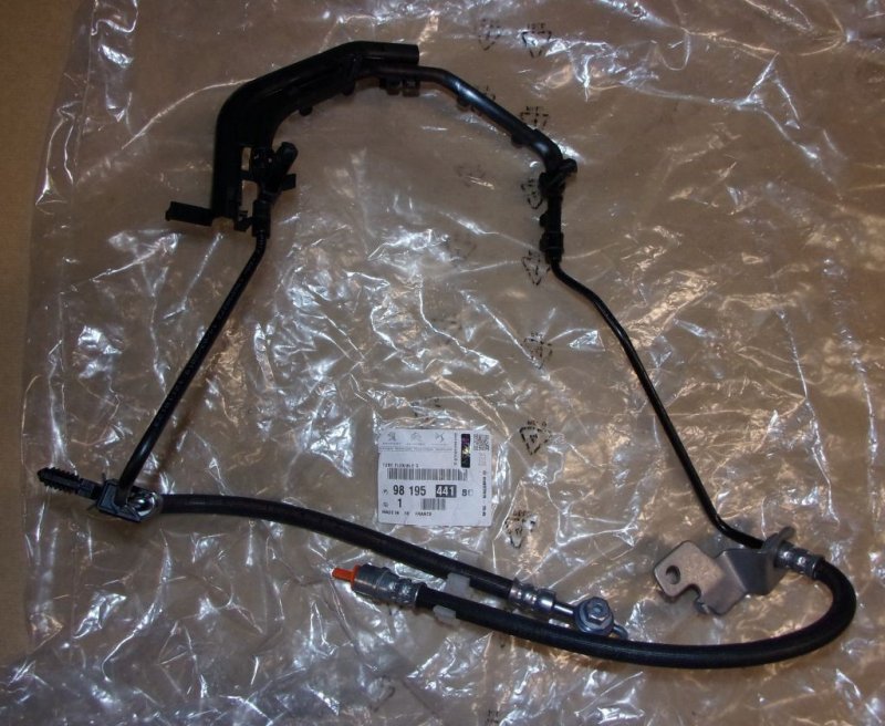 Conduite de frein Citroën Jumpy IV arrière gauche, 9819544180, 9819544180, 