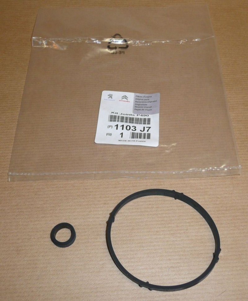 Joint de boîtier de filtre Citroën Peugeot, 1103.J7, 1103J7
