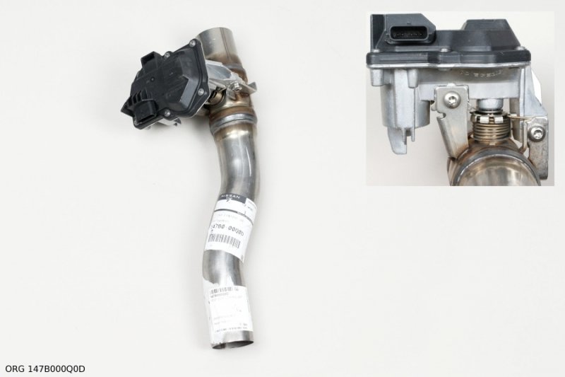 Système d'échappement d'origine, régulateur de gaz d'échappement pour MEGANE III, SCENIC III 1.6 DCI, 147253272R, 147B05725R, 14