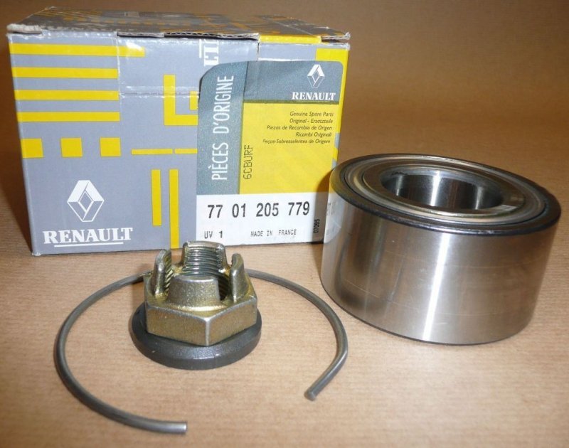 Original  Roulement de roue avant Renault Laguna, Renault Megane, Renault Clio II 37x72x37 ,  7701205779