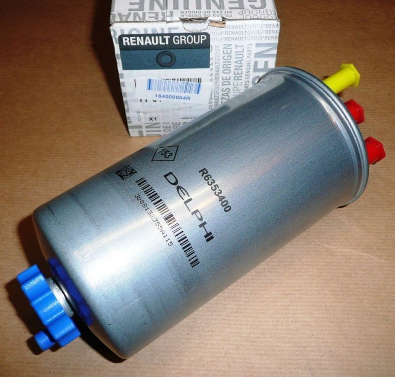 Filtre à carburant Dacia Duster, Logan, Sandero 1.5DCI, 164000884R, 