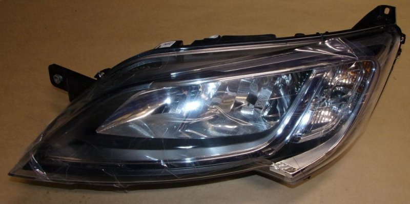 Original  Phare avant Citroën Jumper III gauche chromé sans bande LED ,  1682748580