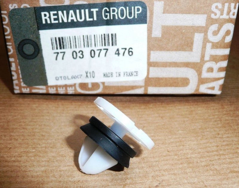 Original  Agrafe pour fixer les éléments de garniture , 7703077476