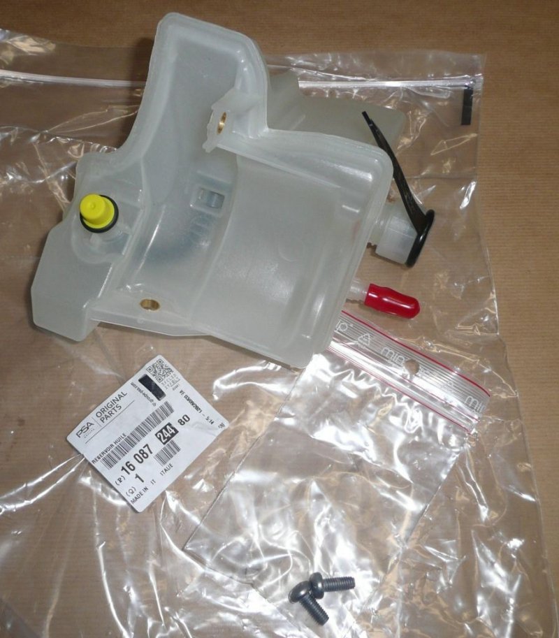 RÉSERVOIR D'HUILE DE BOÎTE DE VITESSES Citroën C4, P308 C BERLINGO, C4 PICASSO/SPACETOURER, C5(X7), DS4/5, JUMPY IV, P 3008, 5008, EXPERT IV, PARTNER, TRAVELLER ,  1608724480