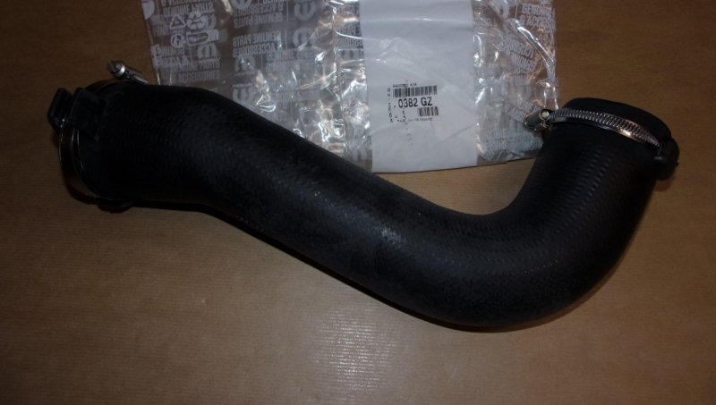 Conduite d'air de suralimentation Citroën Jumpy III 2.0 HDI, 0382.GZ, 0382GZ