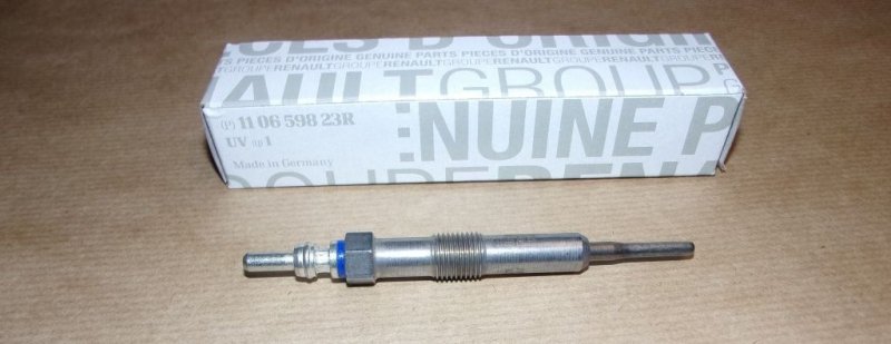 Bougie de préchauffage Renault 1.5 dCi, 1.5 Blue dCi, 110659823R,