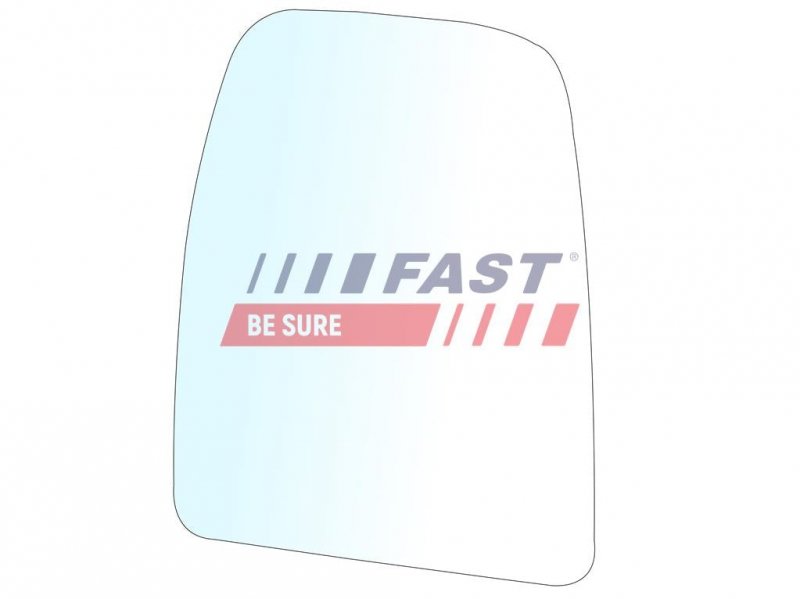 VERRE DE RÉTROVISEUR IVECO DAILY 14> DROIT SUPÉRIEUR CHAUFFÉ SHORT ARM