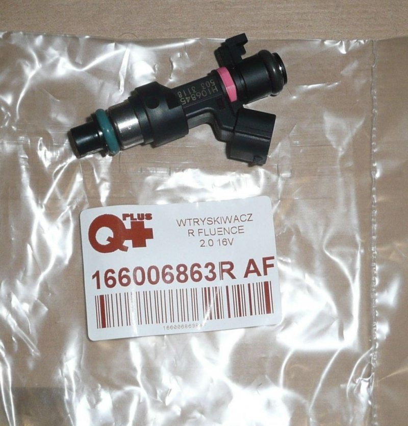 Injecteur Renault Fluence 2.0 16V M4R, 166006863R˙, 