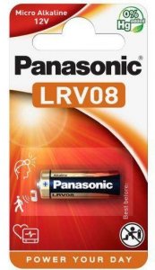Bateria LRV08 / A23 PANASONIC (blister 1 szt.)