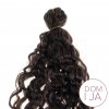 Włosy syntetyczne do wplatania warkoczyków afroloki 60cm brąz