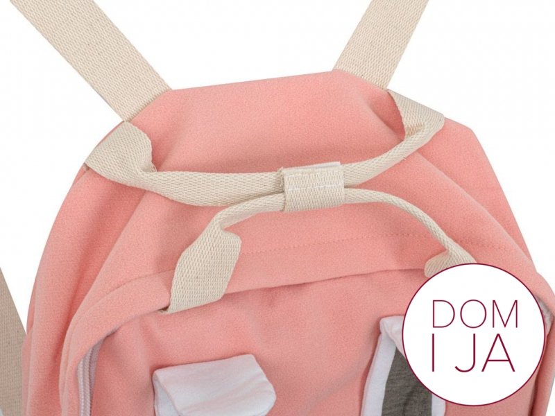 Plecak przedszkolaka plecak dla dziecka królik róż