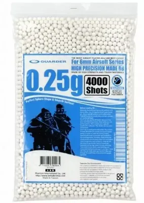 Kulki Guarder 0,25g - 4000 szt