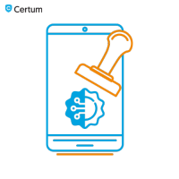 Pieczęć elektroniczna Certum w chmurze ważność 3 lata 