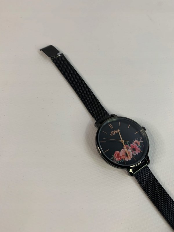 Damski zegarek analogowy s.Oliver SO-4081-MQ