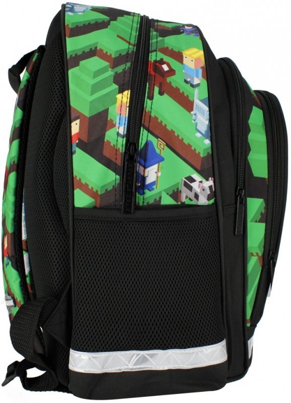 Plecak szkolny młodzieżowy Pixel Game klasa 1-3