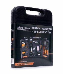 Zestaw narzędzi 129el. KD10465