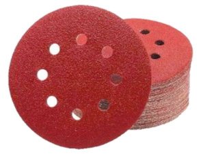 Papier ścierny 50szt. krążek 125mm P120 na rzep KD11811
