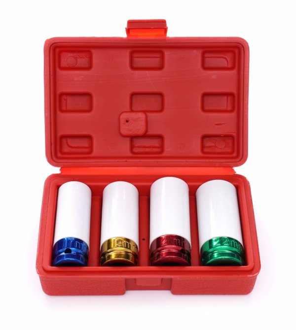 Nasadki do felg 17/19/21/22mm zestaw 1/2&quot; KD10523
