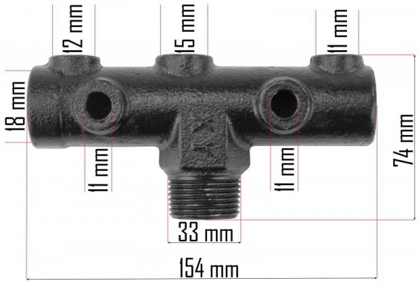 Listwa presostatu do kompresora PM-KO-300T-400V-LI