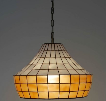 Lampa żyrandol zwis witraż ARCUS 40cm 