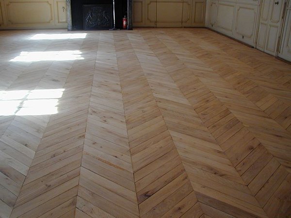  Deska dąb rustic olejowana2W Jodełka Francuska 14x135x670mm 