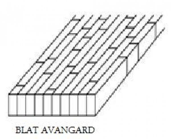 Blat Dąb lity avangard kl. BC 40x1200x3000mm