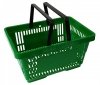 Shopping Basket, 22 Liter green
