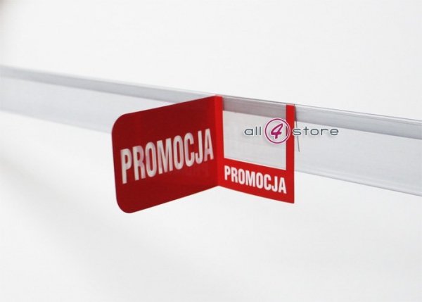 Plastic sign for plastic tape - PROMOTION