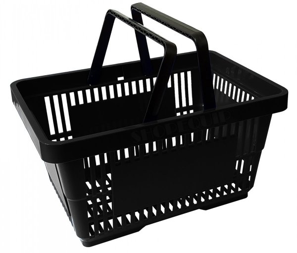 Shopping basket, 22 Liter black