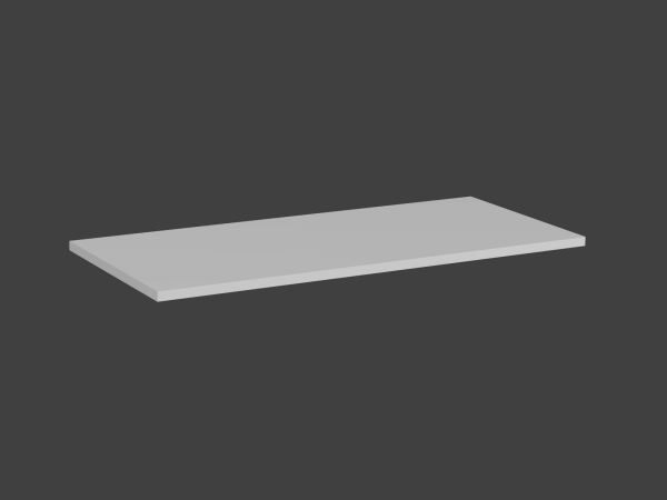 Shelf for shop panel - 90 x 40 cm