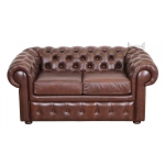 Czekoladowa sofa Chesterfield Retro 170 cm