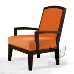 Pomarańczowy fotel Essenzia