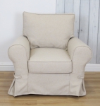 Fotel fartuchowiec stylizowany Adriano fotel