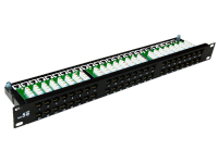 Patch panel OPTIMUM UTP kat.5e 48 portów LSA 1U Patch panel OPTIMUM UTP kat.5e 48 portów LSA 1U