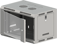 Szafa wisząca 19" 9U 600x500, niedzielona Szafa wisząca 19" 9U 600x500, niedzielona