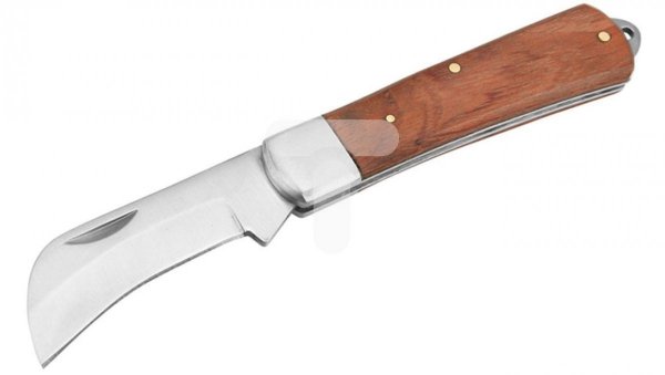 Nóż monterski składany prosty