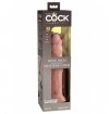 King Cock 9'' Inch  dildo Dual Density Silicone Cock Light - sztuczny penis (cielisty)