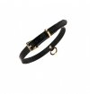 Upko Leather Thin choker - obroża (czarny)