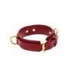 Taboom D-Ring Collar Deluxe Red - obroża (czerwony)