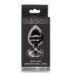 Taboom Butt Plug With Diamond Jewel Silver L - korek analny (srebrny)