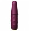 Zalo Nave Velvet Purple -  wibrujące klamerki na sutki (fioletowe)
