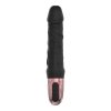 Power Escorts - Driller De Luxe Black - 21 Cm / 8.2 Inch Fat Silicone Realistic Vibrator