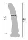 Dildo-COCK 8 INCH BLACK