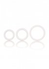 Pierścień-RUBBER RING WHITE SET 3PCS