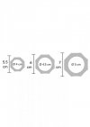 Heavy C-Ring Set Black