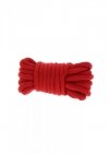 Wiązania-BONDAGE ROPE 5 METER RED