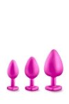 Zestaw-LUXE BLING PLUGS TRAINING KIT PINK