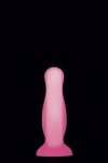EVOLVED LUMINOUS PLUG SMALL PINK - korek analny (różowy)