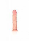 Curved Realistic Dildo with Suction Cup - 9/ 23 cm